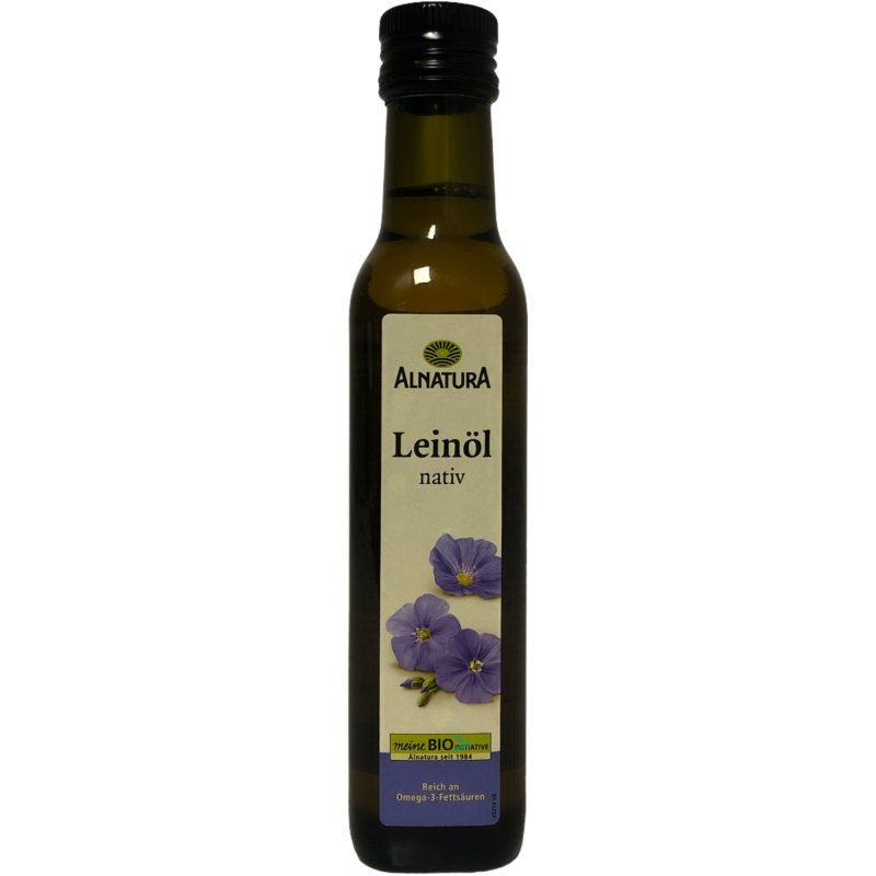 Alnatura Bio Leinöl kaltgepresst 250ml Flasche