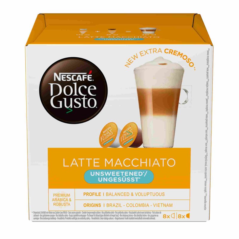 Nescafe Dolce Gusto Latte Macchiato Unges Sst Er Pack Kapseln