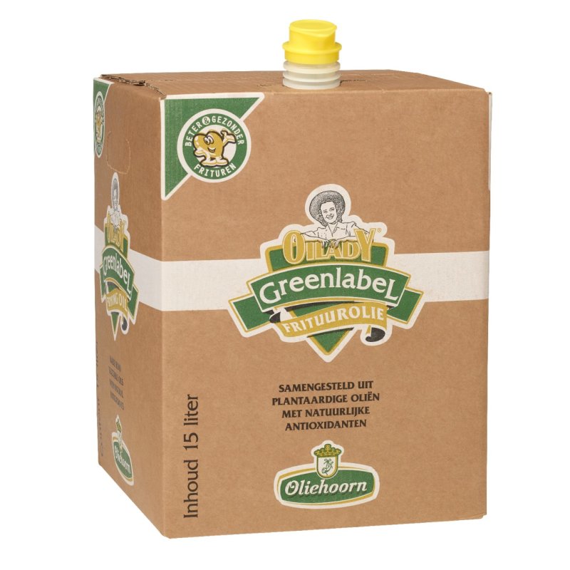 Frituurolie Green Label Zak In Doos 15 Liter