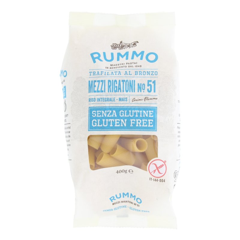 Mezzi Rigatoni Glutenvrij Zak 400g Packung