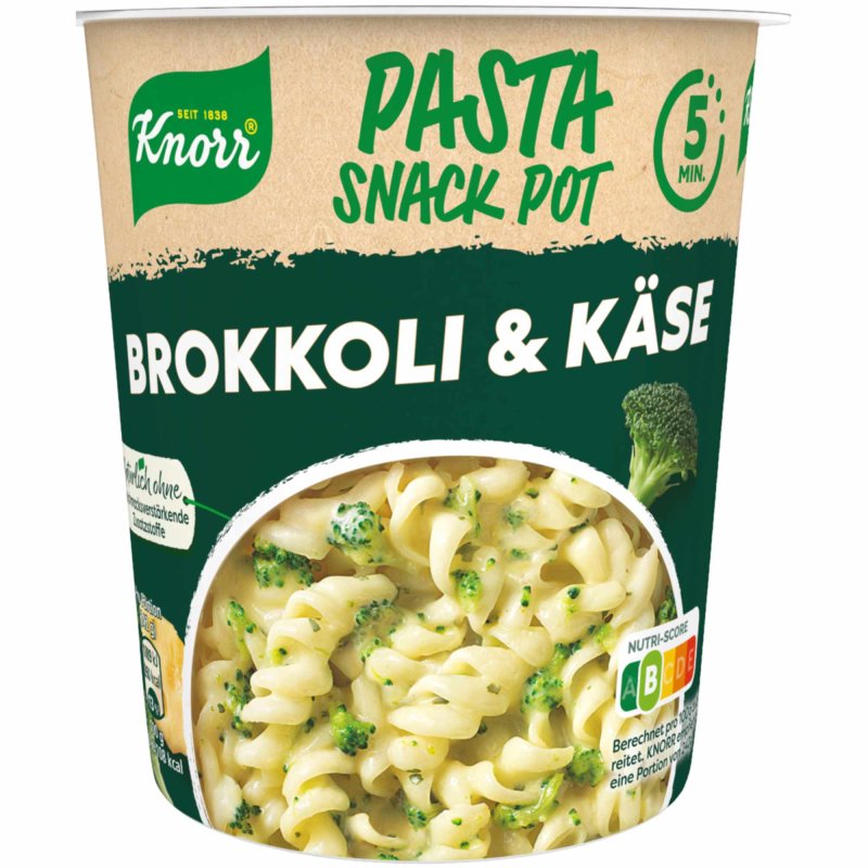 Knorr Pasta Snack Brokkoli K Se Sauce G Packung