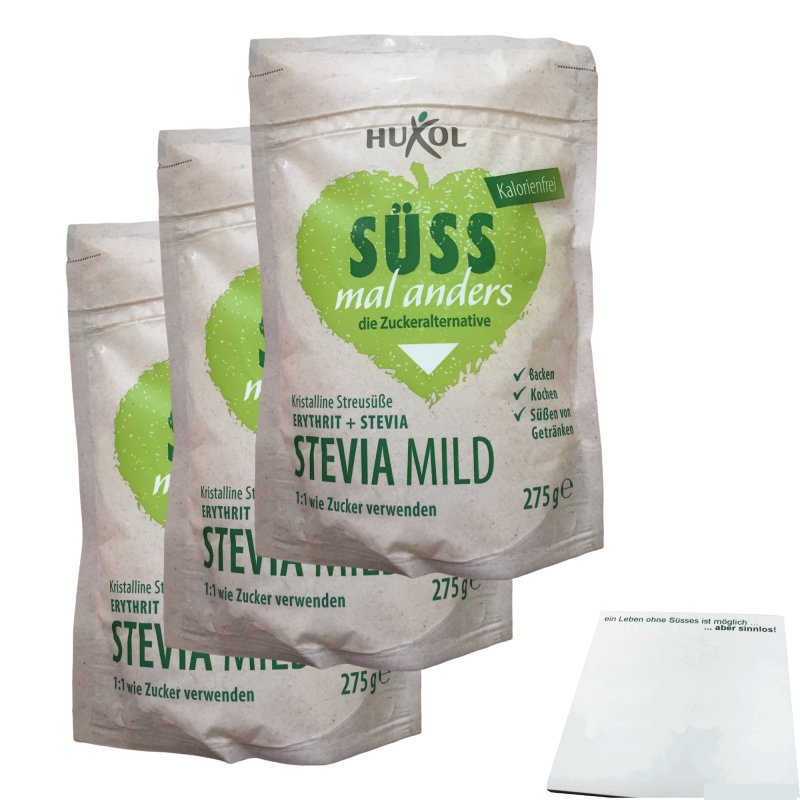 Huxol Erythrit Stevia Er Pack X G Packung Usy Block