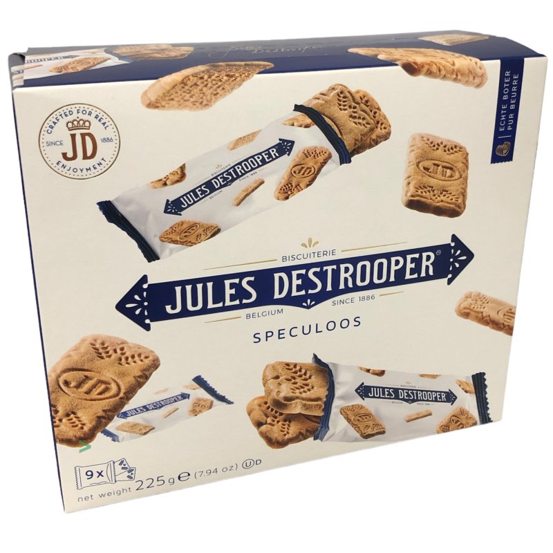 Jules Destrooper Speculoos Kekse Mit Echter Butter 225g Packung MHD