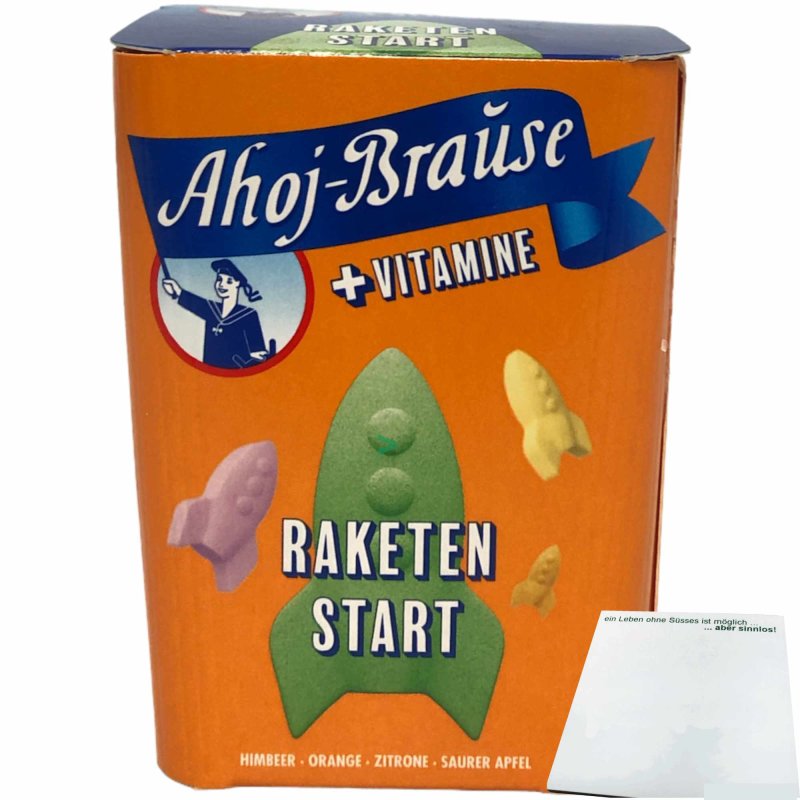 Frigeo Ahoj Raketenstart Box Prickelnde Brause Bonbons G Packung