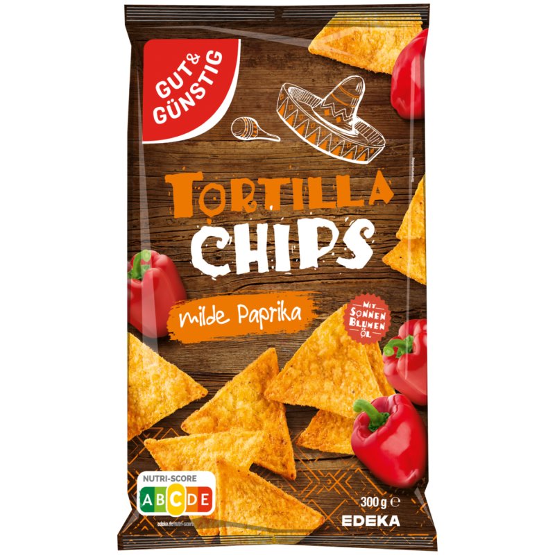 Gut G Nstig Tortillachips Mais Chips Mit Paprikageschmack G Packu