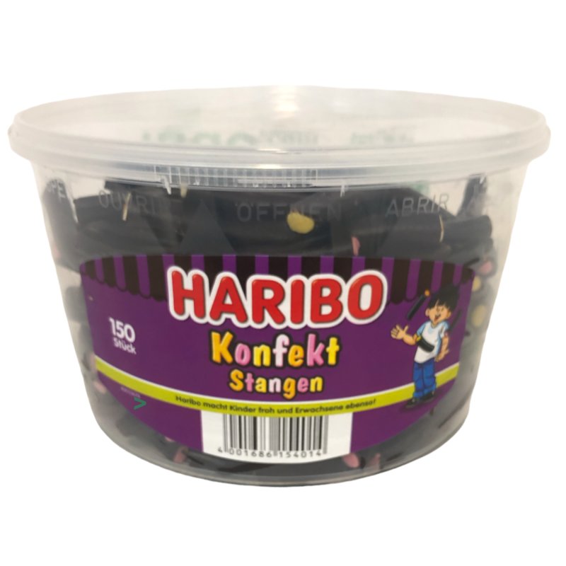 Haribo Konfekt Stangen Lakritzstangen Mit Konfektf Llung G S