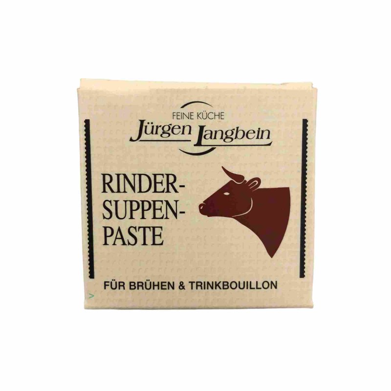 Jürgen Langbein Rinder Suppen Paste 50g Würfel