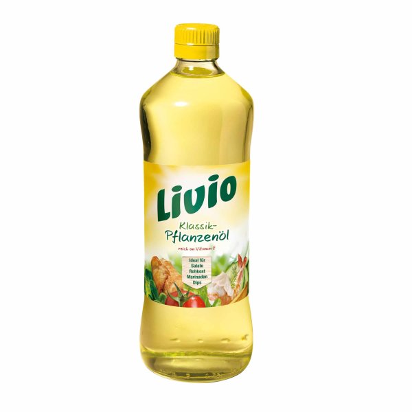 Livio Klassik Pflanzen&ouml;l (0,75l Flasche)