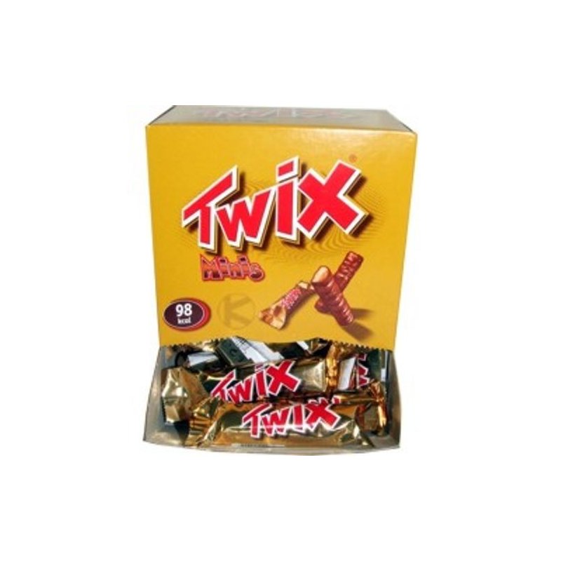 Twix Minis Schokoladenriegel 700g Box