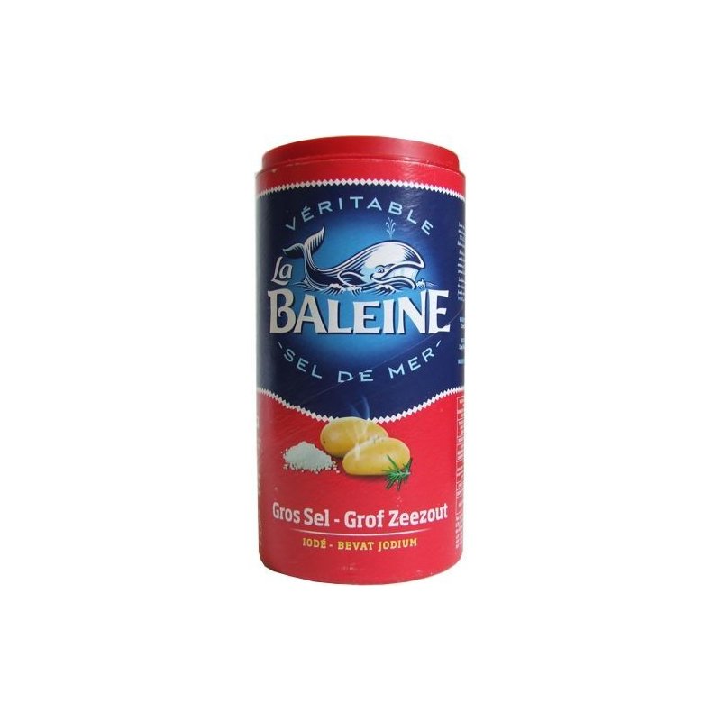 La Baleine Sel de Mer 500g Gros (Meersalz grob)