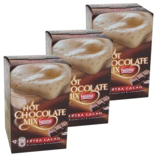 Nestlé Hot Chocolate Mix Extra Cacao 24 x 28g (Heiße Schokolade)