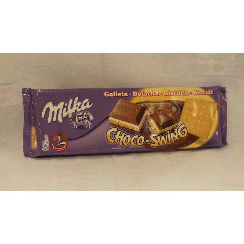 Choco-Swing, Keks) Schokoladen-Tafel 300g Milka (Milka-Schokolade mit