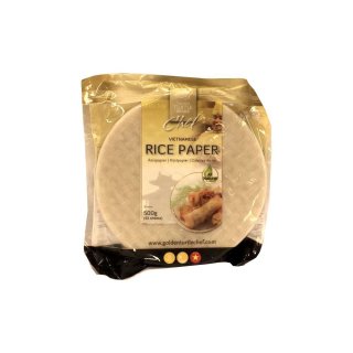 Rice Paper 19 cm (square) - Golden Turtle for Chefs