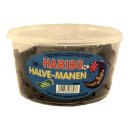 Haribo Halve-Manen Drop 150 Stck. Runddose IMPORT...