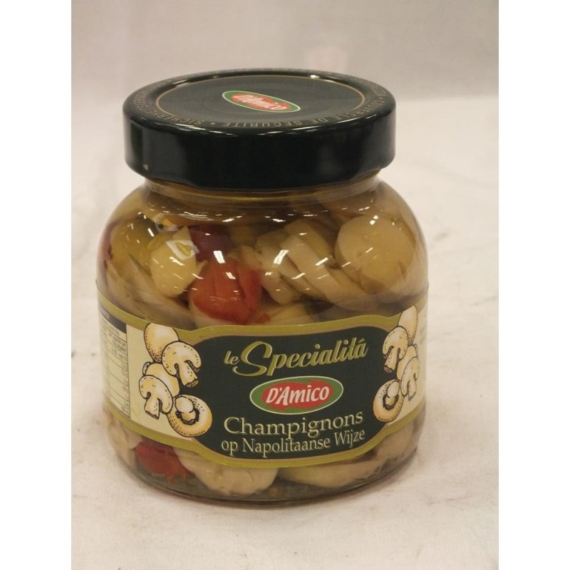 D�Amico le Specialitá Champignons op Napolitaanse Wijze 280g Glas (Ch