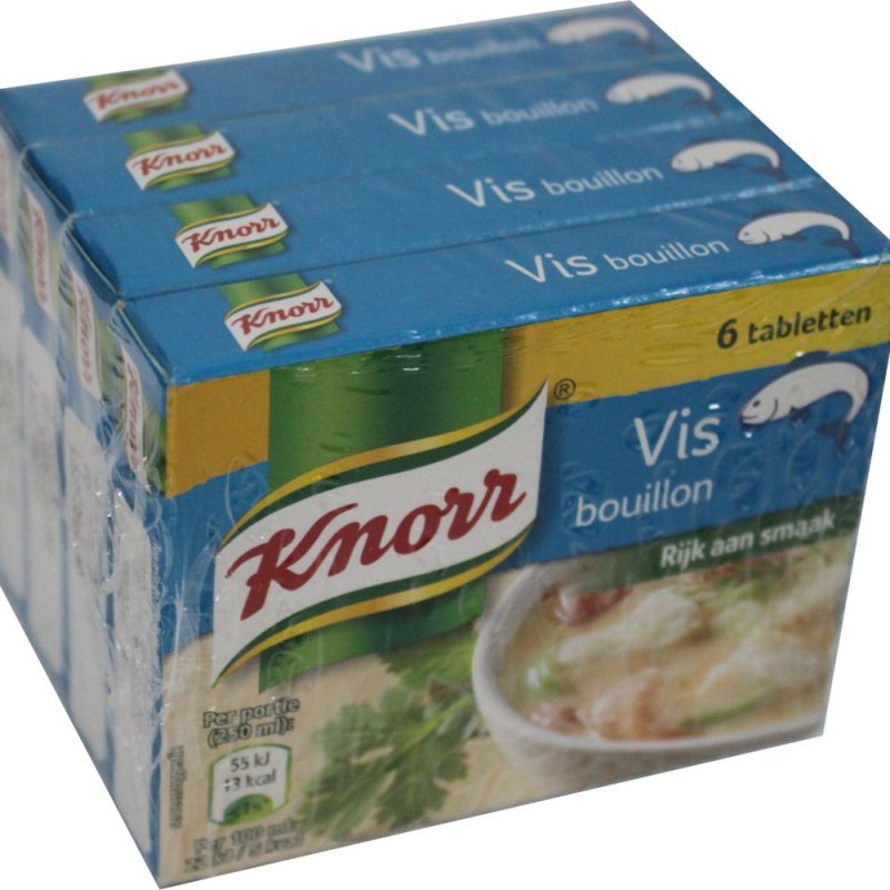 Knorr Visbouillon X G Packung Fischbuillonw Rfel