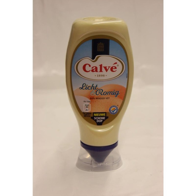 Calvé Licht And Romig 430ml Tube Leicht And Cremige Mayonnaise