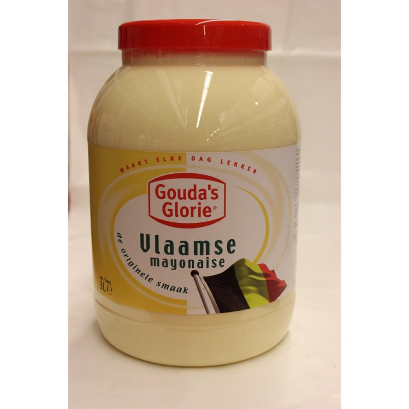 Gouda's Glorie Vlaamse Mayonaise 3000ml Dose (Flämische Mayonnaise)