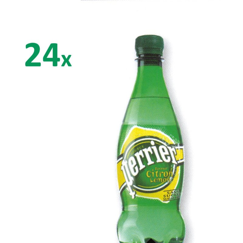 Perrier Citron PET 24x 500 ml Flaschen