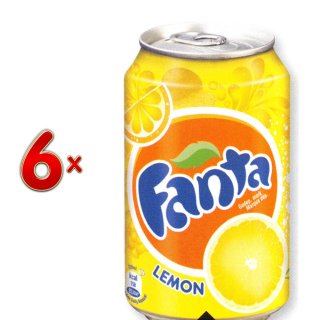 Coca Cola , Fanta Lemon & Sprite je 24 x 0,33l Dose XXL-Paket