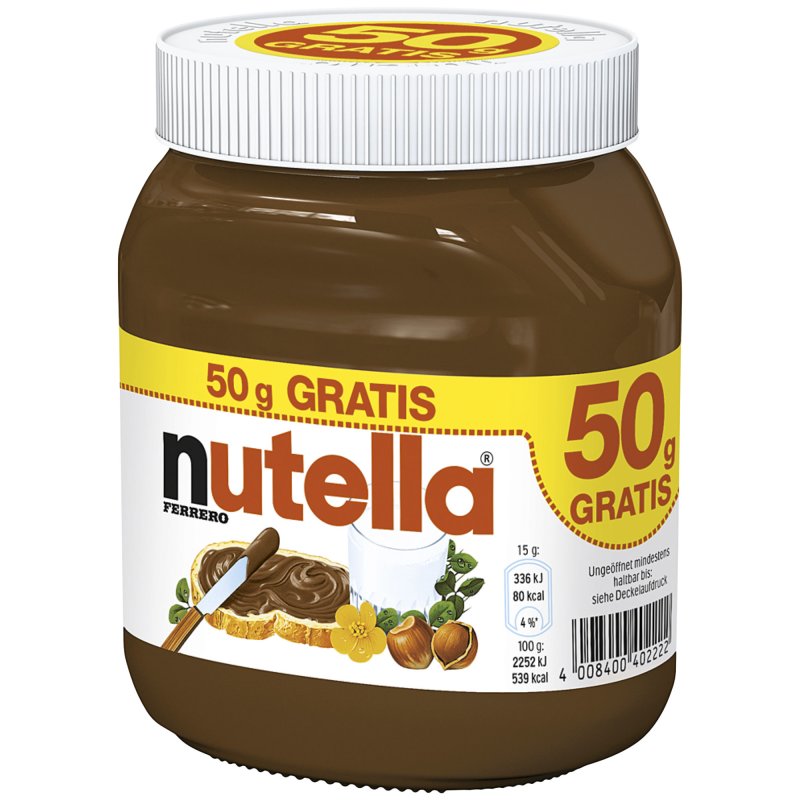 nutella® 7,5kg Großhandel in Deutschland