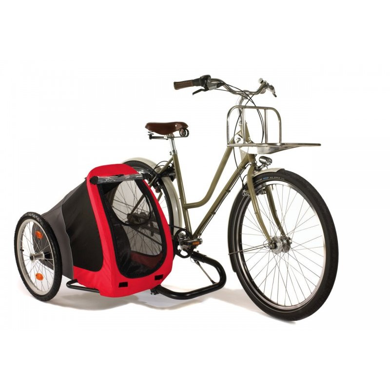 SamSam Beiwagen Seitenwagen Anhänger für Ihren Hund an Ihrem Fahrrad
