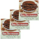 3x Dos Hermanos Tortas "Schokoladen-Mandel Nougat...