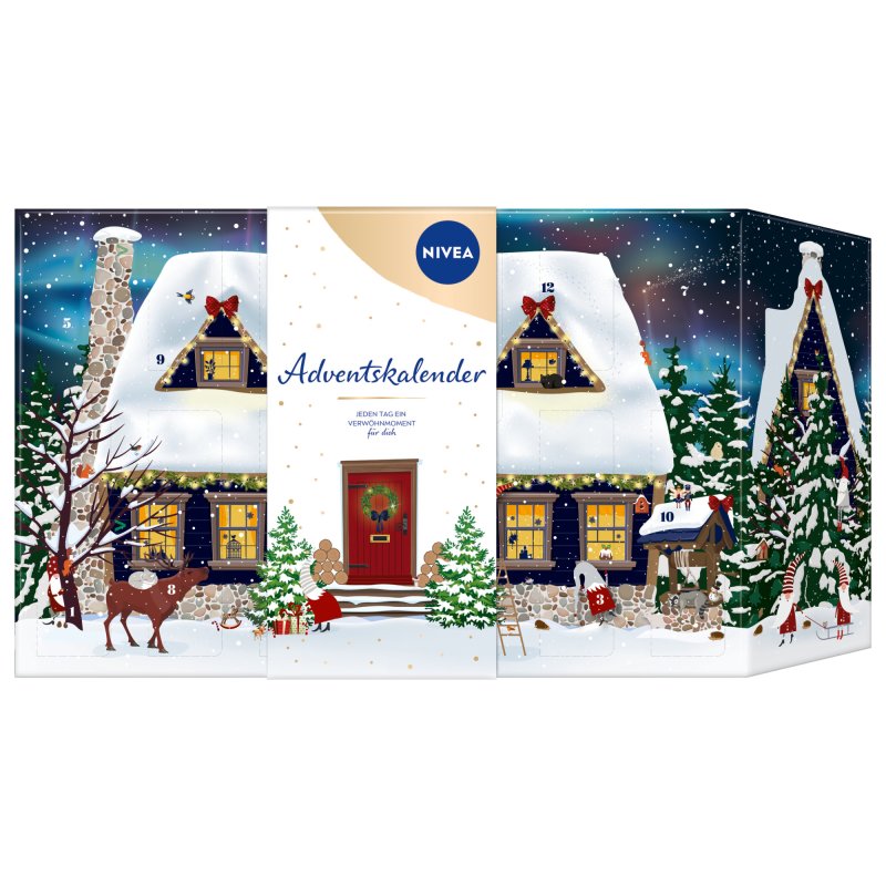 Nivea Adventskalender "Jeden Tag ein Verwöhnmoment für Dich" (1St)