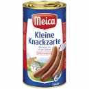 Meica kleine Knackzarte 6 Stück (540g Dose)