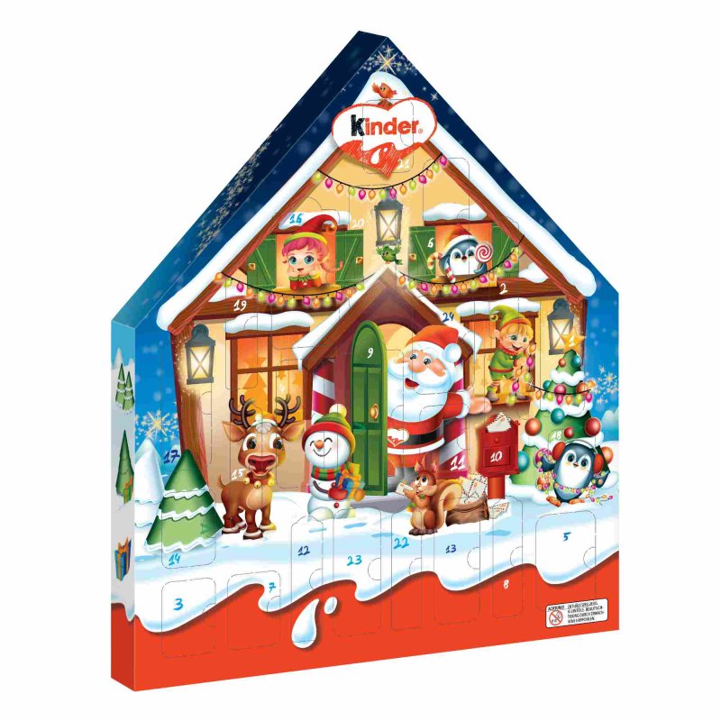Ferrero Kinder Maxi Mix Adventskalender Haus
