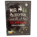 usy Adventskalender Sprüche "mir doch egal wie...