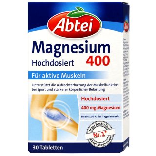 Abtei Magnesium 400 mg Tabletten 30 er