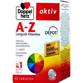 Doppelherz A-Z Depot Langzeit-Vitamine 40 er
