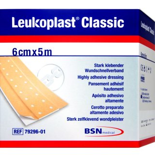 Leukoplast Classic 5m:6cm 5x6