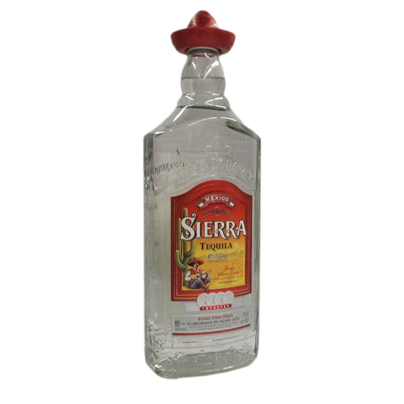 38% Sierra Flasche) Silver vol. Tequila (1l