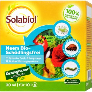 Solabiol Bio Schädlingsfrei Neem  30ml