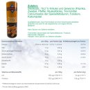 Pommes Salz Bad Reichenhaller Gastro Streuer 2er Pack (2x300g XXL Streuer) plus usy Block Genussmensch
