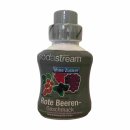 SodaStream Sirup Rote Beeren ohne Zucker 3er Pack (3x375ml Flasche) + usy Block
