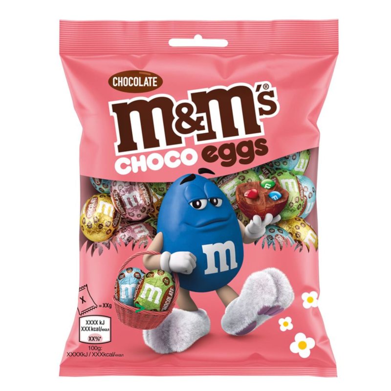 M&M Chocolate Eggs Mini Bag - 80g