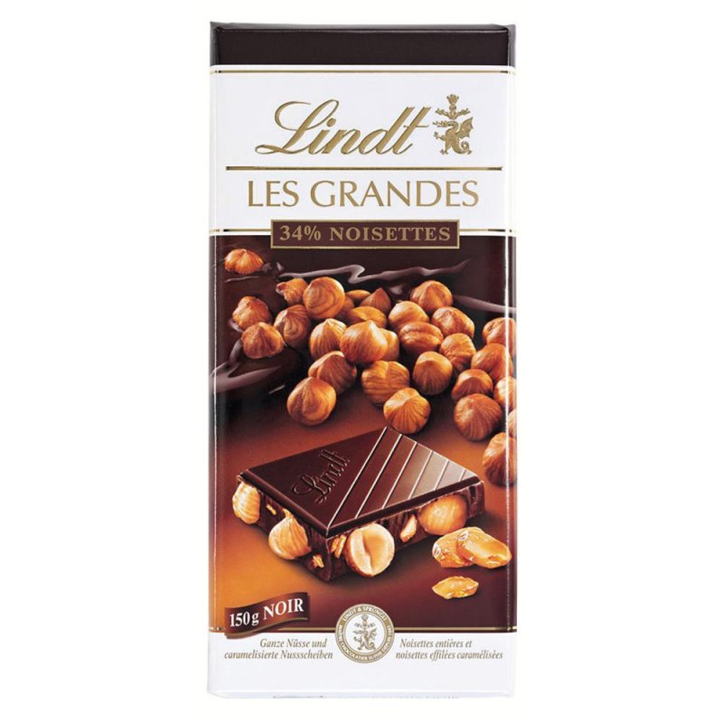 Шоколад Lindt Swiss Premium молочный с цельным фундуком 300г