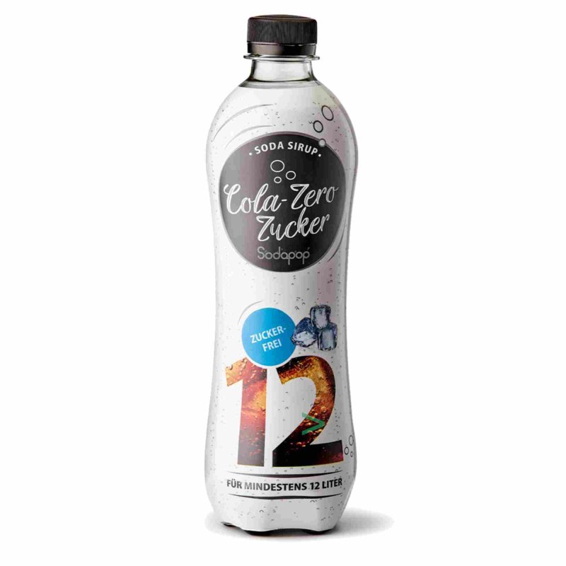 afri Cola Sirup ohne Zucker für Wassersprudler (500ml Flasche)