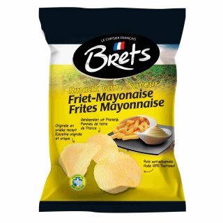 Brets Chips Friet Mayonaise 10x125g Chips Mit Pommes Mayonaise Ges