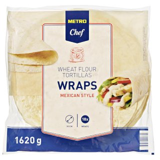 METRO Chef MC Wraps - 6 x 200 g Packungen