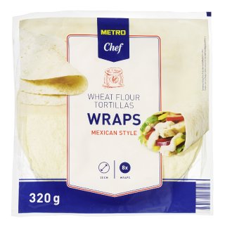 METRO Chef MC Wraps - 157 g Packung