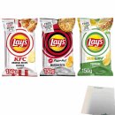 Lays Iconic Restaurants Chips Testpaket (je 1x150g Beutel...