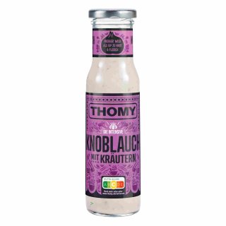 Garlic & Herbs Sauce - 230 ml - Thomy - Germany