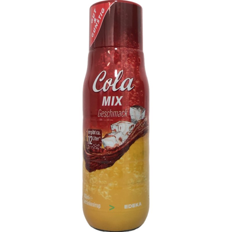 Gut And Günstig Cola Mix Getränkesirup 500ml Flasche 3983