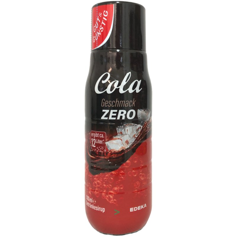 Gut And Günstig Cola Zero Getränkesirup 6er Pack 6x500ml Flasche Us 1374