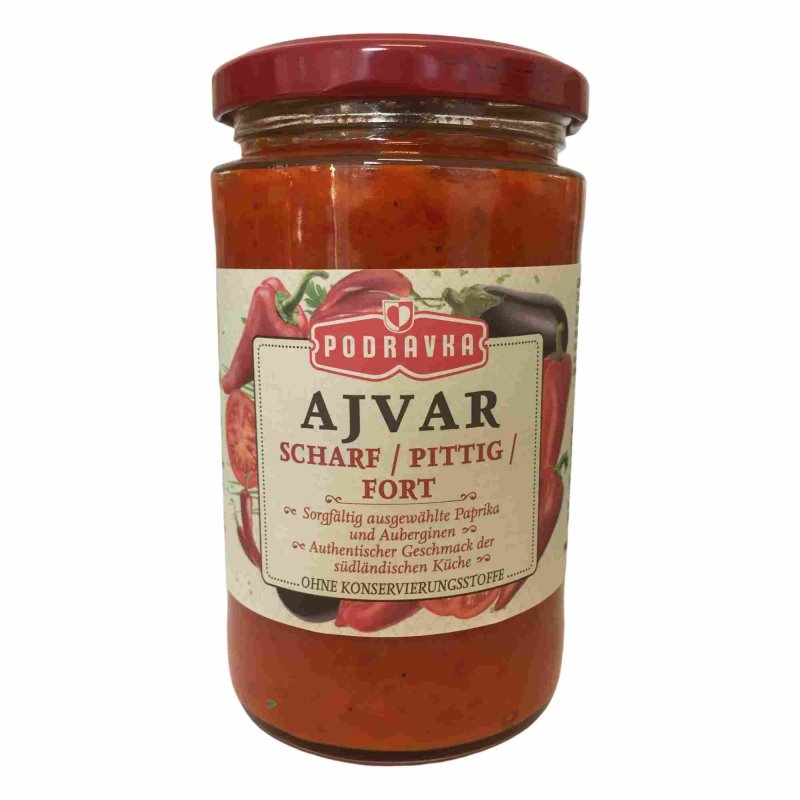 Podravka Ajvar Scharf (350g Glas)