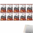 Les Chips de Lucien Tomate Basilikum 10er Pack (10x125g Beutel) + usy Block